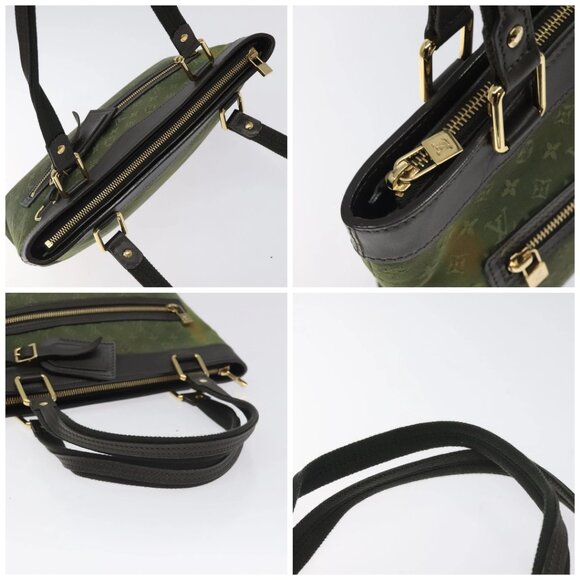 LOUIS VUITTON Monogram Mini Lucille PM Hand Bag TST Khaki M92682 LV Auth 128427 - Picture 16 of 16